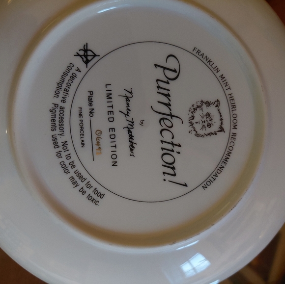 Decorative.cat plate - Picture 2 of 2